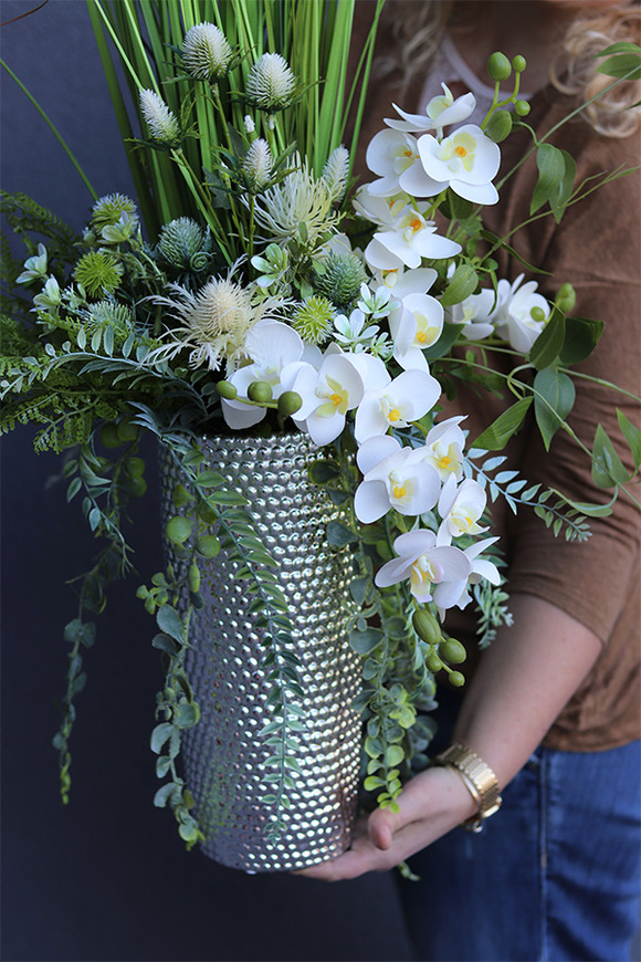 kompozycja w wysokim wazonie, Villano Losa