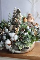 Ren Winter, świąteczny stroik na wigilijny stół, wym.27x35cm