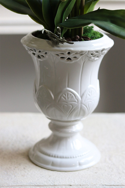 Ydetta Ażur na nodze, storczyk w ażurowej donicy