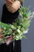 Boho Dega Subtelle, wianek na obręczy, śr.40cm