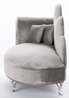 szkatułka / puzderko Florencja Wave Grey, wym.17x26.5x12.5cm