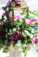 Angelo Garden Purple&Gold 2, komplet dekoracji nagrobnych