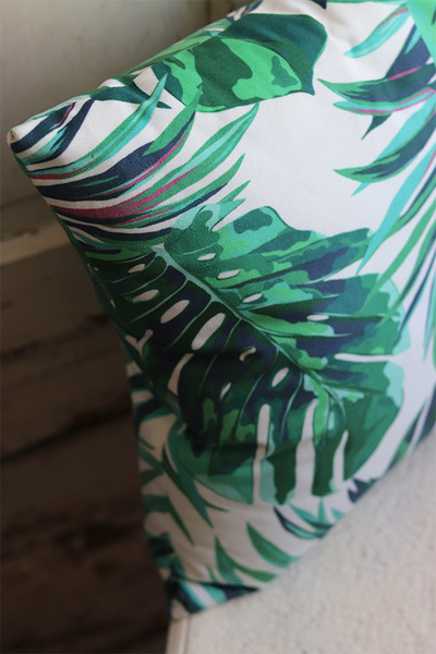 poduszka dekoracyjna z nadrukiem, Monsteria, 43x43cm