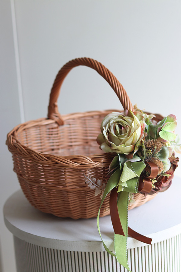 Dubajski, dekorowany koszyczek wielkanocny