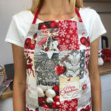 Christmas Charm, świąteczny fartuch kuchenny