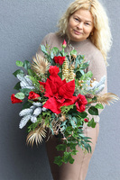 Red Winter, komplet dekoracji nagrobnych