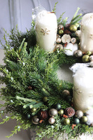 Krissa Nature, adwentowy wianek stroik z czterema świecami