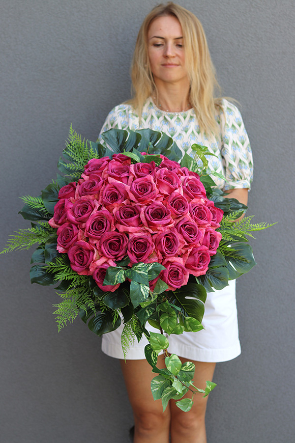 Culli Rose, zestaw dekoracji nagrobnych