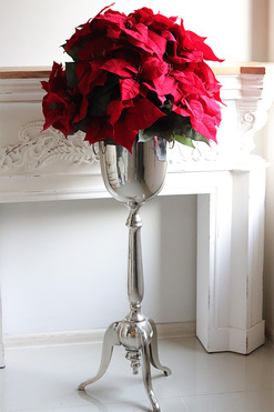 Gwiazda Betlejemska Deluxe, wysokiej jakości sztuczna roślina w coolerze, wys.134cm