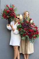 Gretlo Red, komplet dekoracji nagrobnych, kompozycja + bukiet 