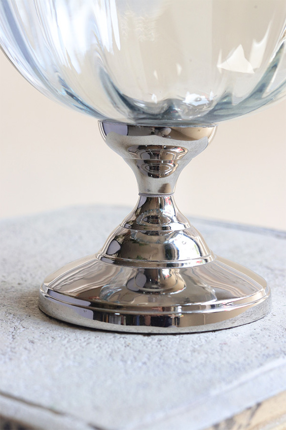 Glamouria, kryształowy cooler na nodze puchar