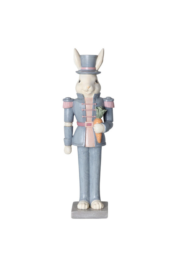 Easter Gentleman, figurka zajączek w mundurze