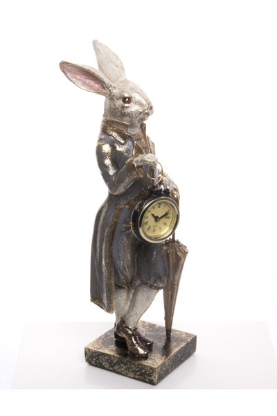 figurka królik z zegarkiem, Alicja w Krainie Czarów H