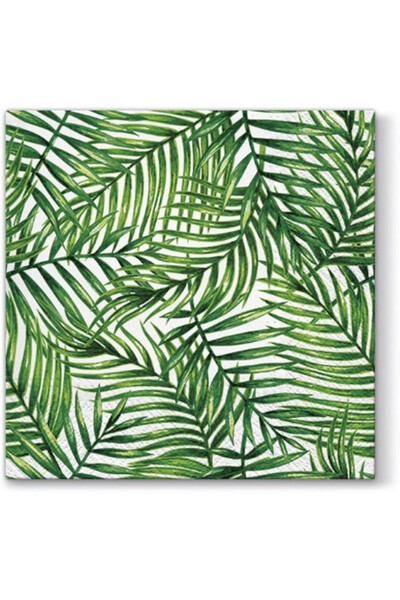 Tropical Leaves serwetki papierowe z nadrukiem