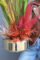 Felita Fall, jesienna kompozycja z trawami w donicy