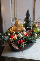 Gretana Blackino, stroik świąteczny LED