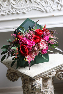 koperta flowerbox Nellana 2, wym.29.5x30cm   