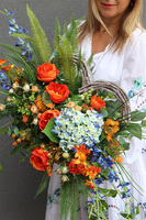 Serce Orangelia, kompozycja nagrobna z sercem