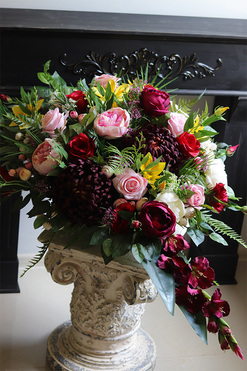 Nerita Kolor, kompozycja nagrobna w naczyniu, wym.100x44m 