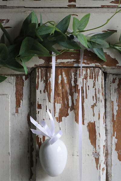 Subtelle Surovy 2, wianek wielkanocny na obręczy, śr.40cm 