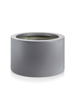 Fiberglass donica walec Grafit 30x45cm