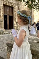 Dorothea Blue, komunijny wianek na głowę