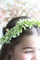 Olimpia Green, komunijny wianek na głowę	