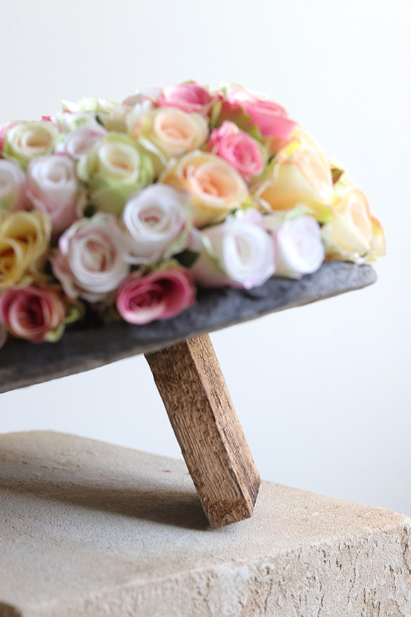 Sercowa Volcan, dekoracja nagrobna serce