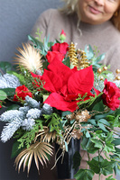 Red Winter, komplet dekoracji nagrobnych