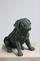 Dog in the Fog, figurka pies mops