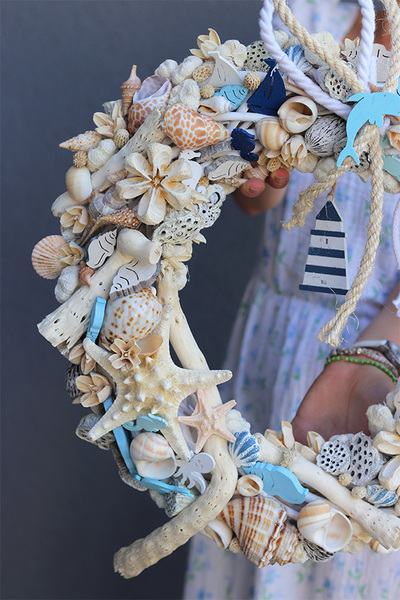  marynistyczny wianek na drzwi, Węzeł Marynarski