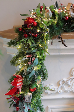 Mikołajowy Las Lollypop, girlanda świąteczna, dł.200cm