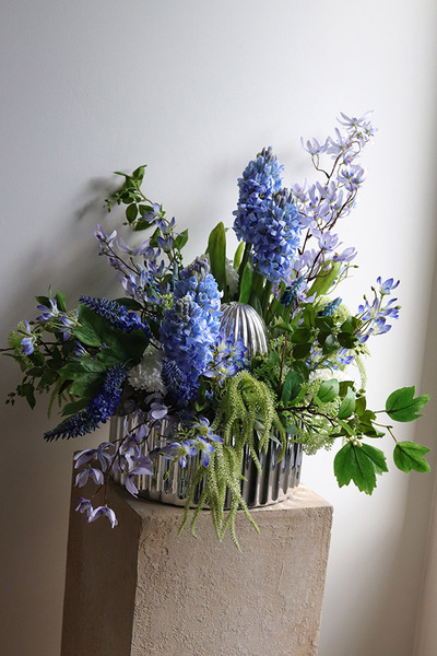 Bluemana, stroik wielkanocny z jajkiem