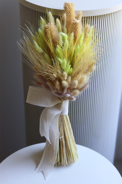 OD RĘKI Łąka Boho, bukiet do wazonu z suszem, dł.46cm