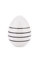 Egg Stripes, jajko wielkanocne figurka w paski