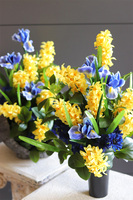 Leodiana Blue set, kompozycje nagrobna komplet