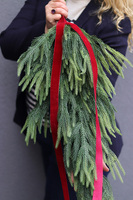 Cipris Door, iglasta zimowa zawieszka na drzwi