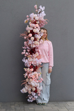 Primavera Redmi, kwiatowa girlanda dekoracyjna, dł.230cm