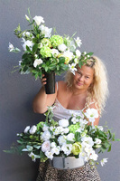 White Gerena, komplet dekoracji nagrobnych