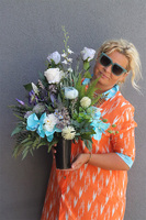 Nadia Blue, komplet dekoracji nagrobnych