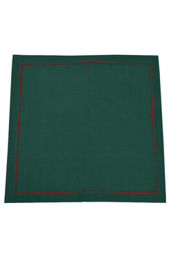 OD RĘKI Xmas, świąteczny obrus na stół, zielony, wym.140x270cm 