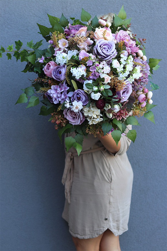 Merieta Violet, zestaw dekoracji