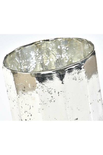 Barok Old 1B lampion srebrny szklany