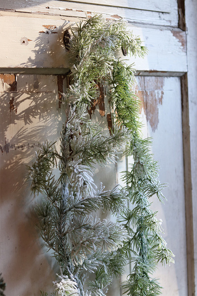 Śnieżka, girlanda zimowa ośnieżona