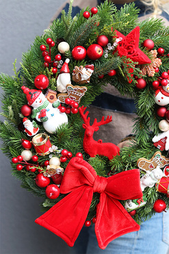 American Mood, świąteczny wianek na drzwi, śr.42cm