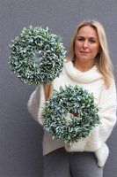 Housemania, zimowy wianek zielony