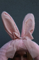 Słodki Króliczek, wianek zawieszka na drzwi