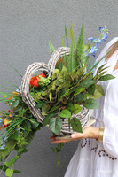 Serce Orangelia, kompozycja nagrobna z sercem