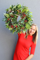 Leśne Runo 2, wianek dekoracyjny