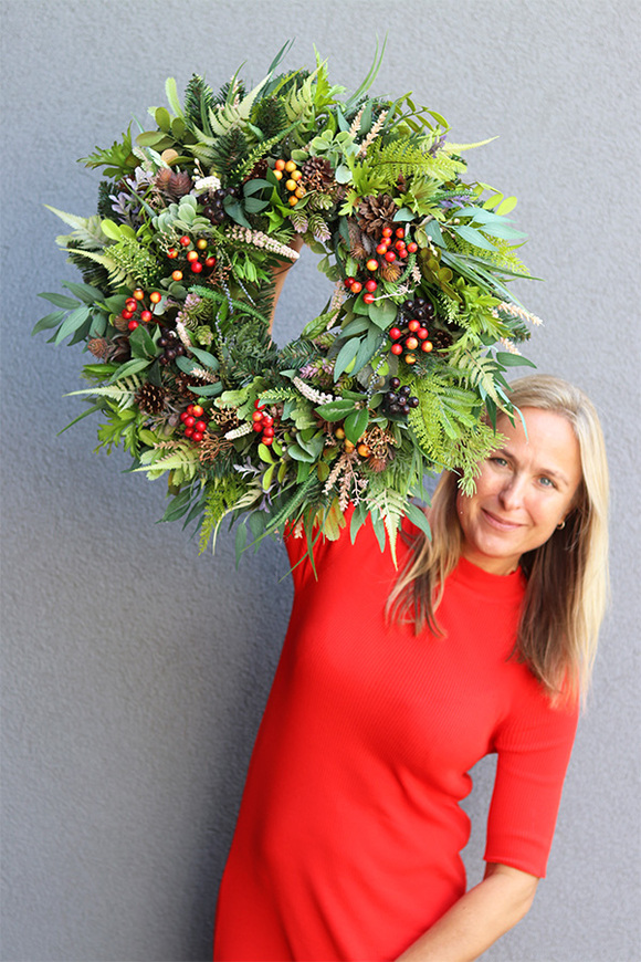 Leśne Runo 2, wianek dekoracyjny